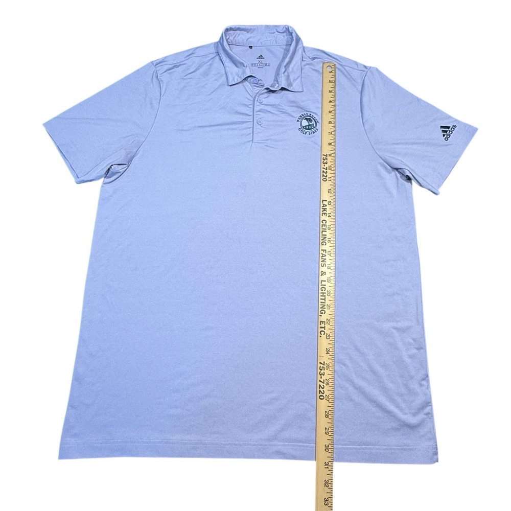 Adidas Men's XL Polo - Pebble Beach Golf Link - Pale Lavender Color - Picture 5 of 12